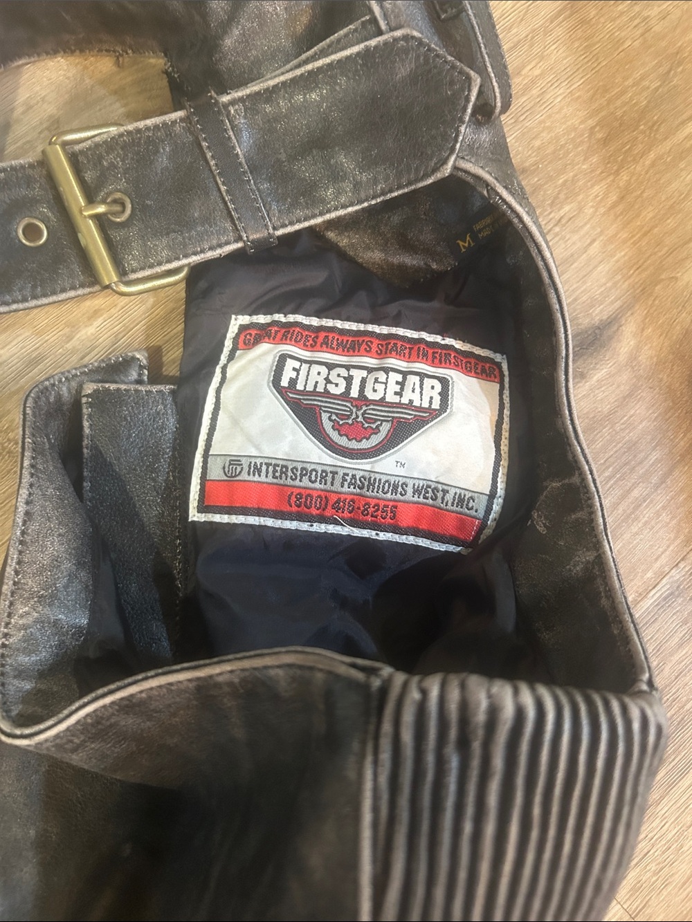 FirstGear Motorcycle Chaps - Picture 2 of 16